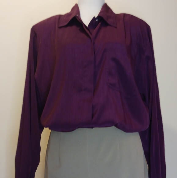 💰Christie and Jill Chic Long Sleeve Button Down Top - Picture 15 of 15